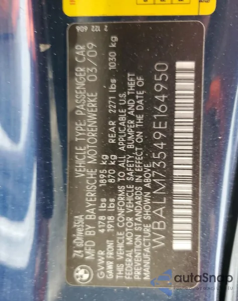 WBALM73549E164950